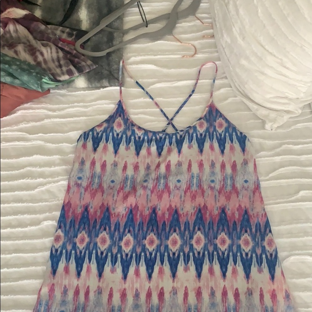 Forever 21 medium cross back mini dress